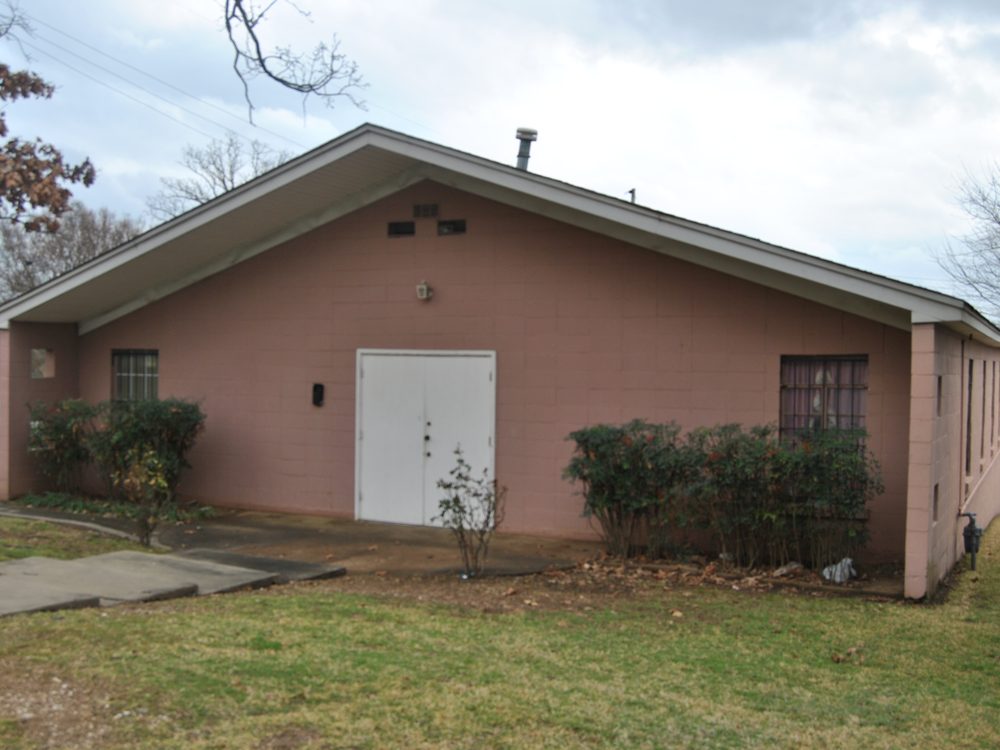The second Christ Church building, the Seventh Day Baptist building on 11th Street in Little Rock